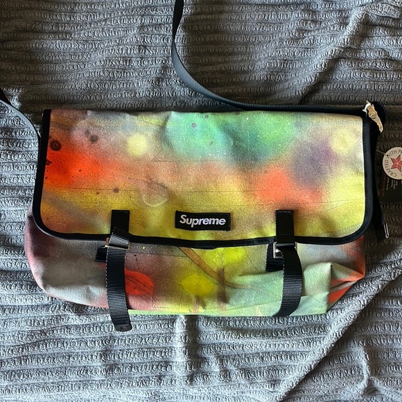 Supreme Bags Supreme De Martini Hand Painted Messenger Bag Poshmark
